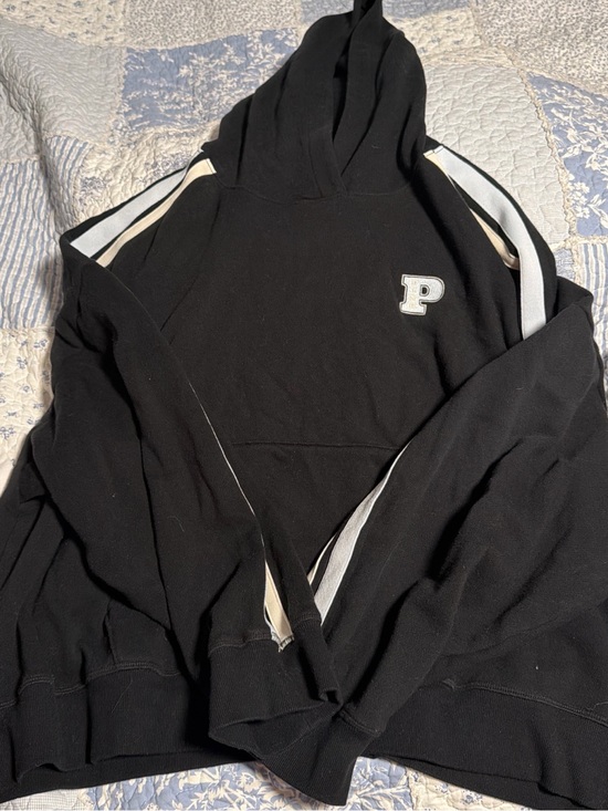 PINK Victoria's Secret Tops - Black PINK Victoria Secret hoodie